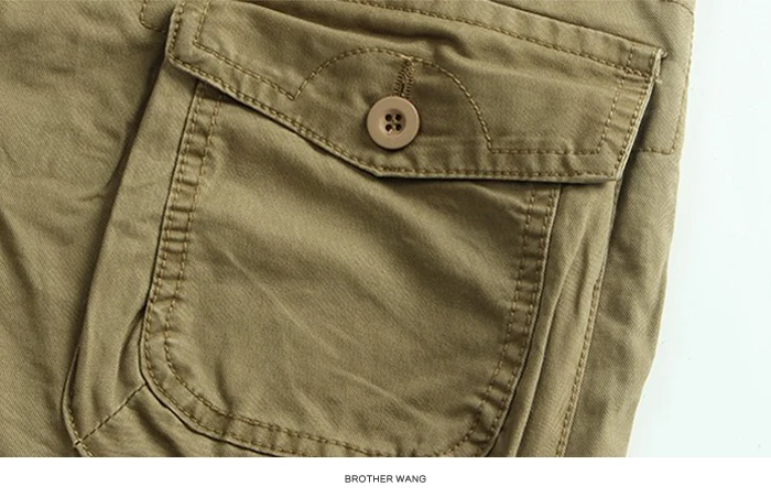 4-цветная Для мужчин брендовые прочные брюки карго 2019 Новый Классический 100% хлопок для бизнес на каждый день с несколькими карманами прямые