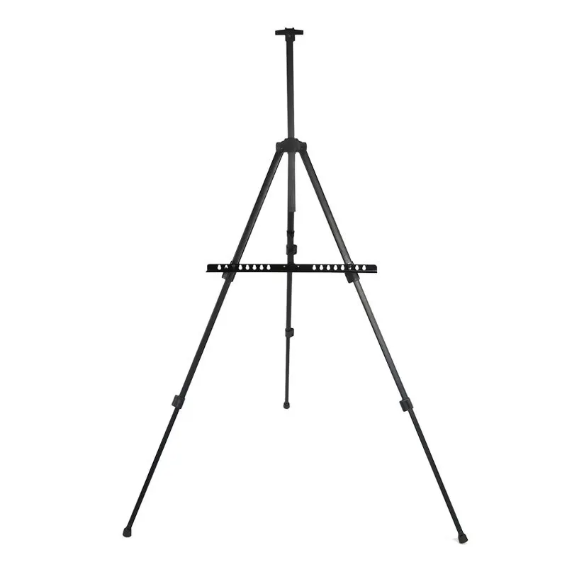 Mini Small Easel Black metal display rack three tripod easel folding frame Hand Telescopic Sketch Art Supplies Mini Small Easel Black metal display rack three tripod easel folding frame Hand Telescopic Sketch Art Supplies
