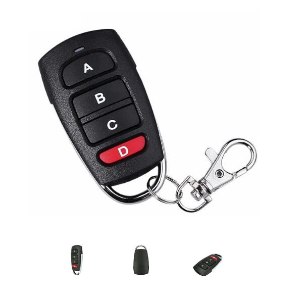 

3 pcs Rainproof 4 button CAME TOP 432NA 434NA replacement wireless RF Transmitter /Handsender