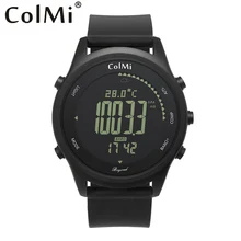 ColMi Smart Watch Beyond IP68 5 ATM Waterproof Pressure Temperature Altitude Compass Man Outdoor Smartwatch