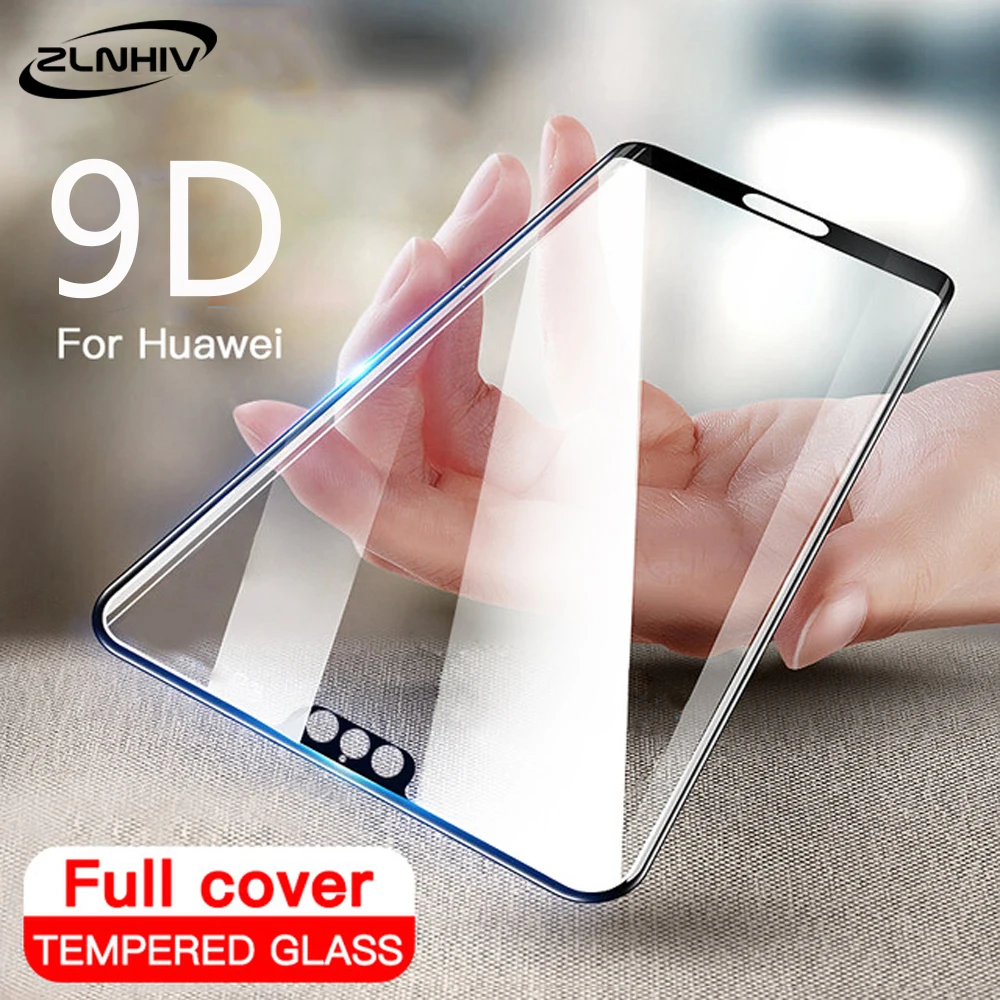 ZLNHIV 9D на стекле для huawei p20 pro lite Защитная пленка mate 20X 20 Закаленное стекло экрана