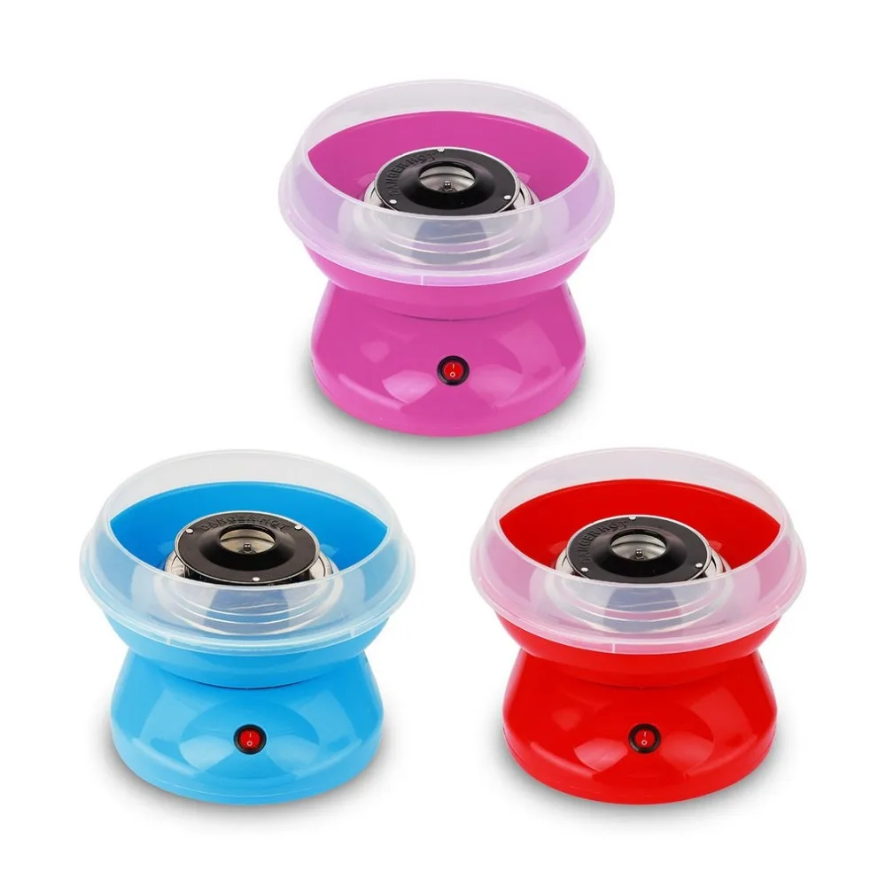 

Mini Electric Cotton Candy Maker Marshmallow DIY Machine Portable Household Cotton Sugar Making Device Children Snack Maker