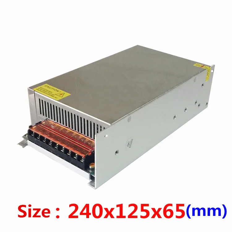 1000W 12V 24V 36V 48V импульсный источник питания для светодиодных, индуктры 110/220vac переменного тока в постоянный 12В 83A, 24 v 41A