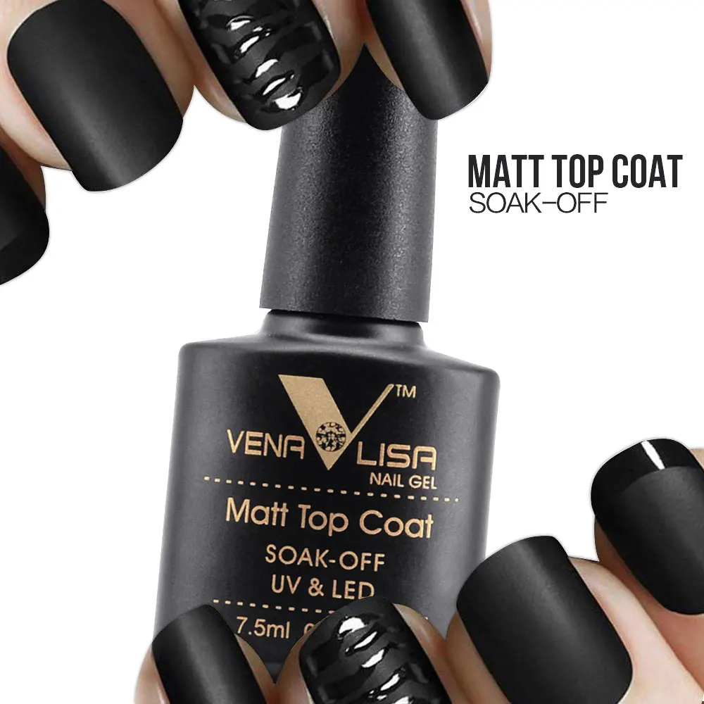VENALISA Matte Top Coat CANNI Nail Art Design High Quality ...