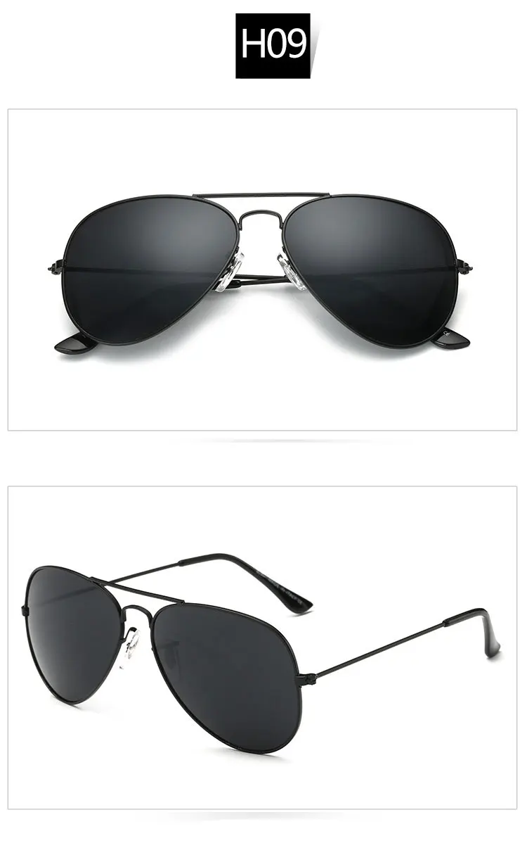 Модные солнцезащитные очки для вождения для мужчин и женщин, фирменный дизайн, металлические очки пилота, мужские и женские очки UV400, очки gafas oculos de sol