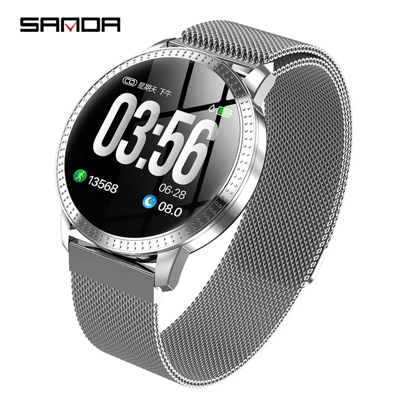 Luxury Brand Smart Watch TF1 Waterproof Heart Rate Monitor Blood Pressure Fitness Tracker Men Women Smartwatch For IOS Android