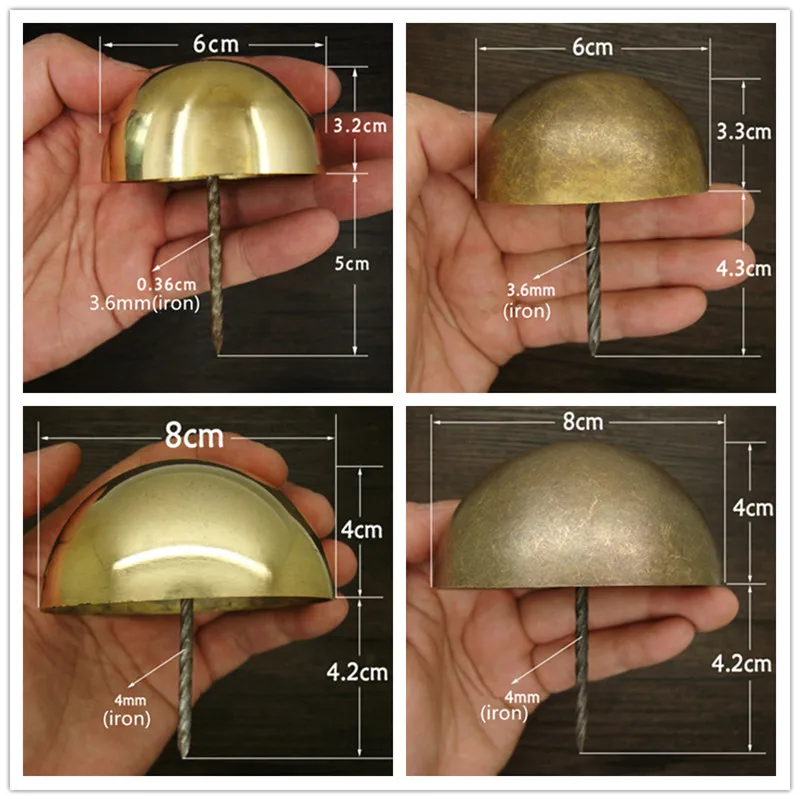 Brass Upholstery Nails,antique Jewelry Case Box Sofa Decorative Tack Stud Pushpin Vintage