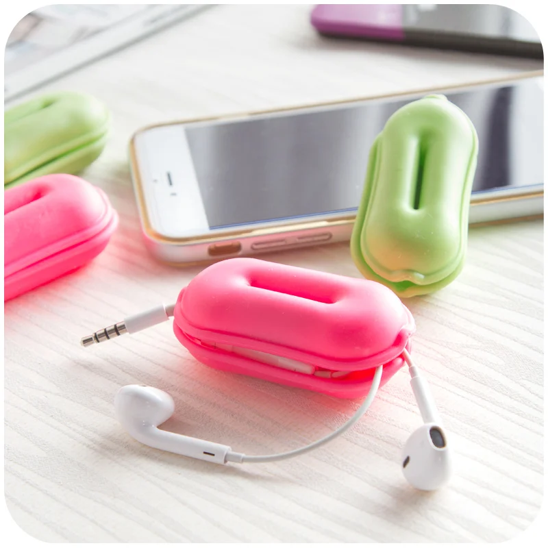 Buy 1pc Creative Wrapped Thread Headphone Cable Winder
