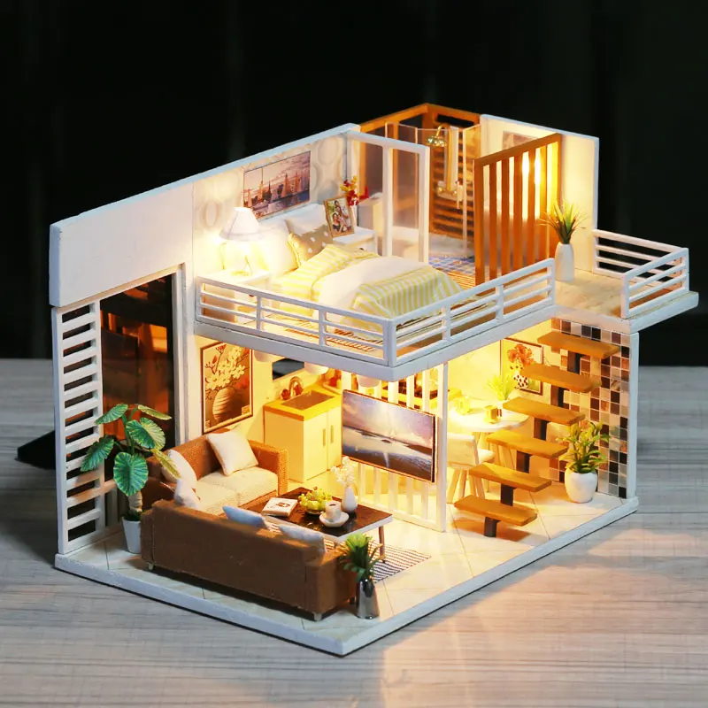 simple house miniature