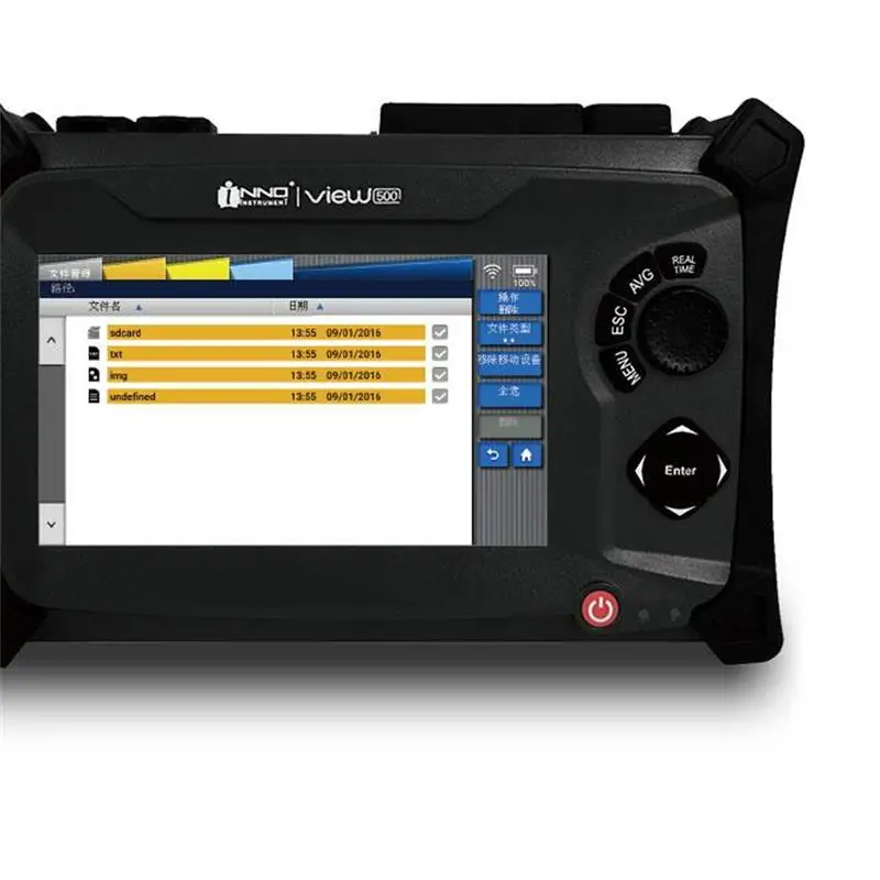 imported-korea-INNO-View-500-OTDR-optical-time-domain-reflectometer-1310-1550nm-35-33dB