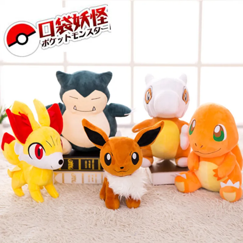 Высокое качество Mew Рисунок Плюшевые игрушки куклы Gengar Charmander Bulbasaur Jigglypuff игрушка