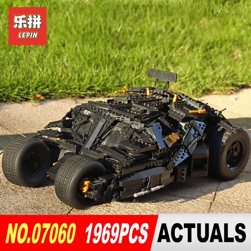 

LEPIN 07060 Super Hero Movie Series The Tumbler Armored Chariot Set 76023 Building Block Bricks Toys DIY Birthday Gifts
