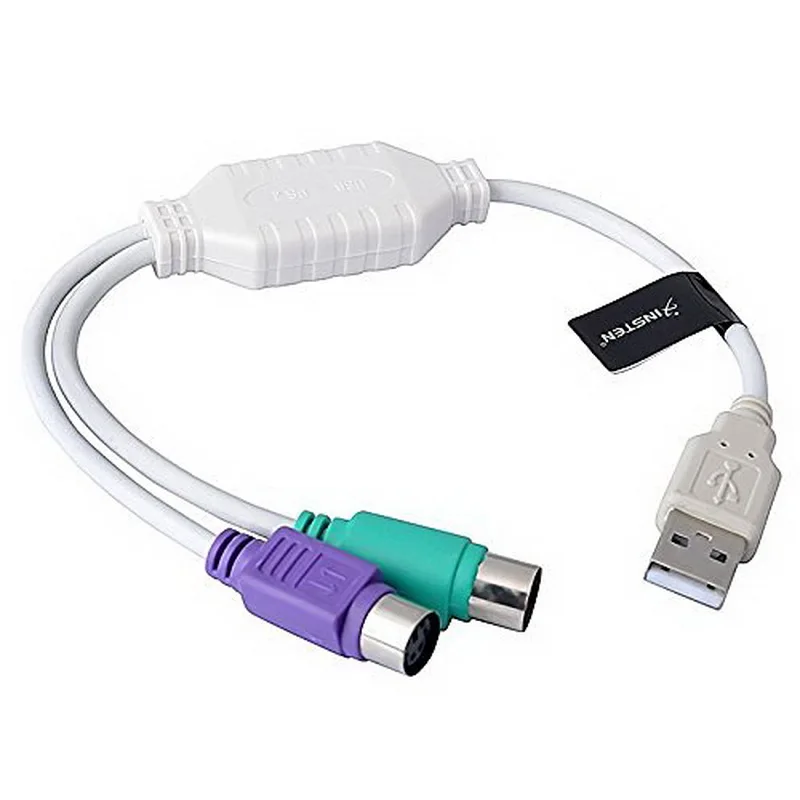 Buy 1 Pcs USB to Dual PS/2 Cable Adapter from Reliable