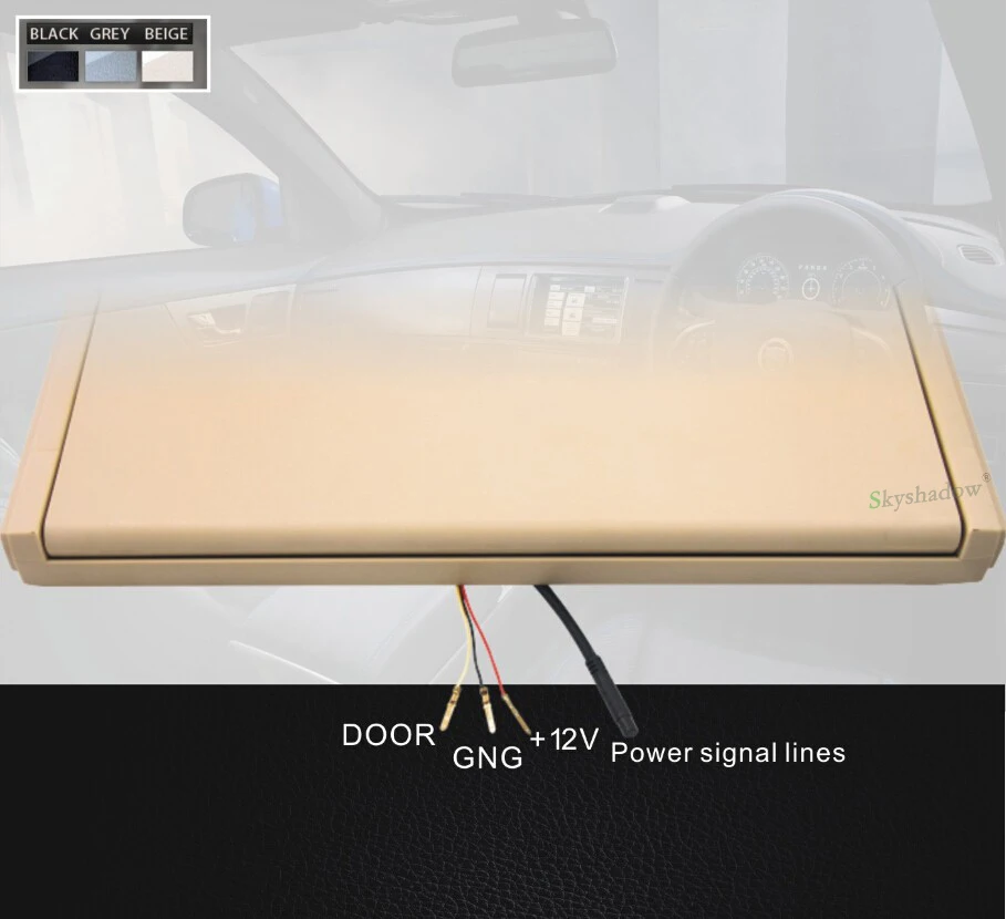 Clearance Stylish 17.3" / 15.6" Color TFT LCD Display 12V~24V Roof Mount Car Monitor Flip Down Car Monitor Player HD 1080P HDMI USB SD FM 5 Clearance Stylish 17.3" / 15.6" Color TFT LCD Display 12V~24V Roof Mount Car Monitor Flip Down Car Monitor Player HD 1080P HDMI USB SD FM 5