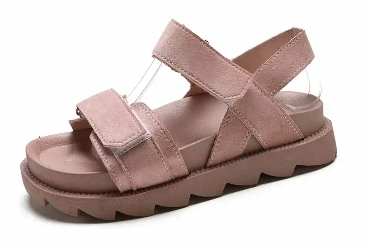 Women shoes adult solid sandals women 2019 fashion med heel height women sandals flat with casual shoes woman sandals female  (19)