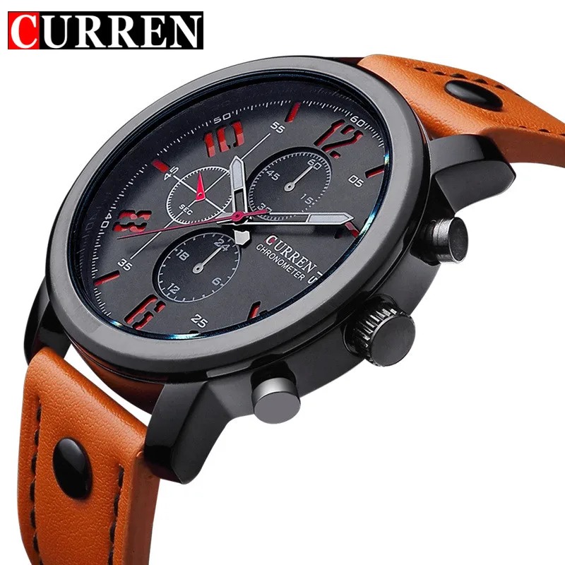 Curren Men's Sports Quartz Watches Mens Watches Top Brand Luxury Leather Wristwatches Relogio Masculino Men Curren Watches 8192 цена Curren Men's Sports Quartz Watches Mens Watches Top Brand Luxury Leather Wristwatches Relogio Masculino Men Curren Watches 8192 цены онлайн