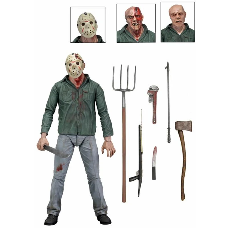 Экшн фигурки из ПВХ Neca Пятница 13 е часть 3|Игровые и трансформеры| |