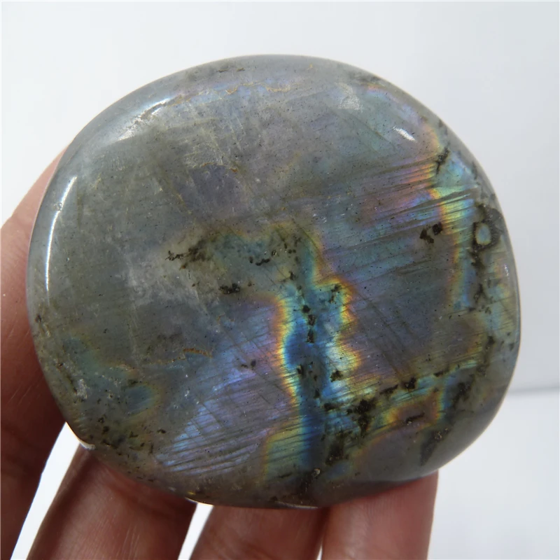 

NATURAL Labradorite Crystal Gem Stone polishing Original Healing T844