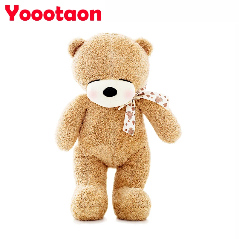 

Kwaii 80cm New Teddy bear with scarves for children girls gifts Soft Stuffed Animals dolls Plush bear toys