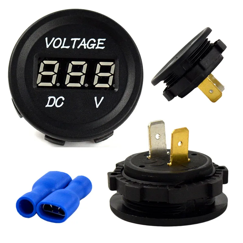 digital 12 volt battery meter