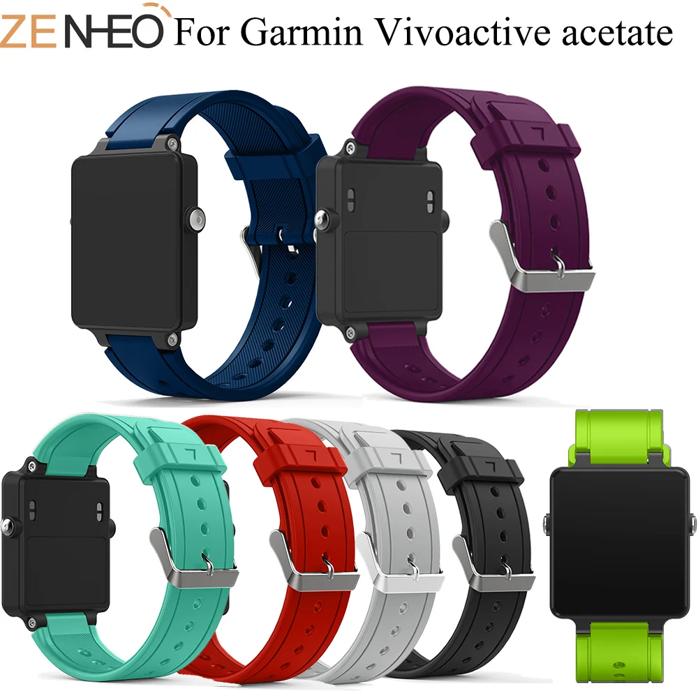Sport Cinturino In Silicone Per Garmin Vivoactive Braccialetto Per Garmin Vivoactive Acetato Acetato Watch Band Strap Di Ricambio Cinturino