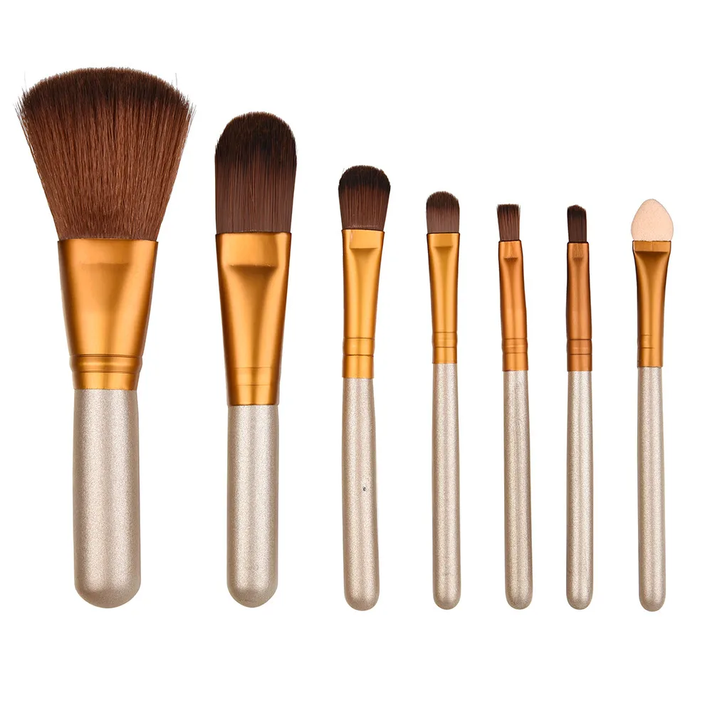 Pinceau maquillage модные роскошные 7 шт. женские косметические Профессиональные кисти