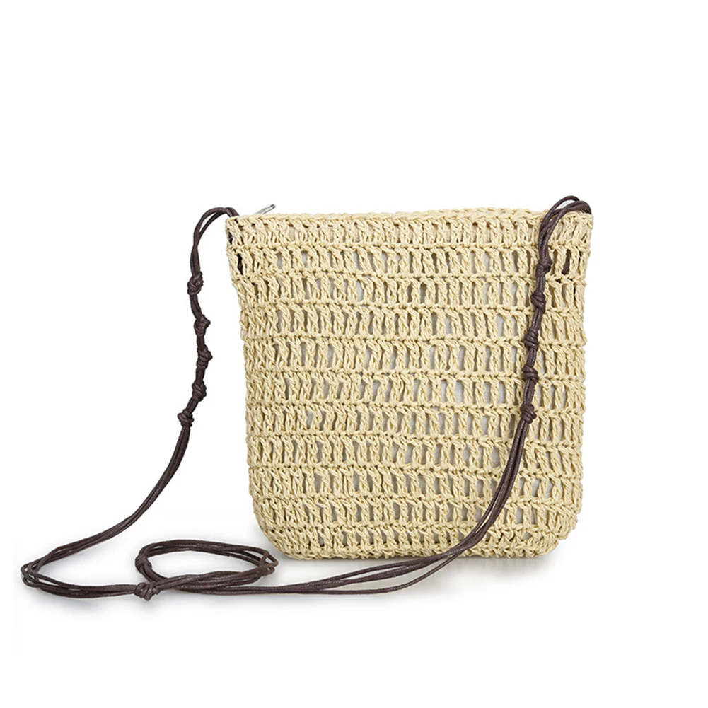 2018 Summer Bohemian Beach Bag For Women Cute Handmade Straw Messenger