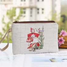 Льняные Хлопковые женские мини-сумки с героями мультфильмов, женские маленькие сумочки для телефона bolsos mujer bolsas feminina для девочек