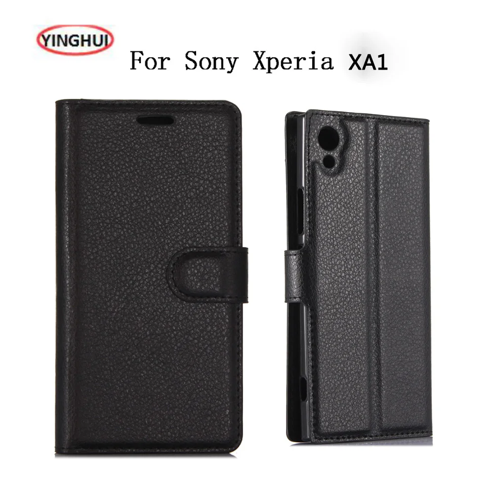 YINGHUI для Sony Xperia XA1 G3112 G3116 G3121 G3123 G3125 Роскошный кожаный чехол двойной телефона 5 0|case