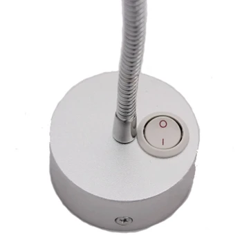 flexible led reading light wall mount