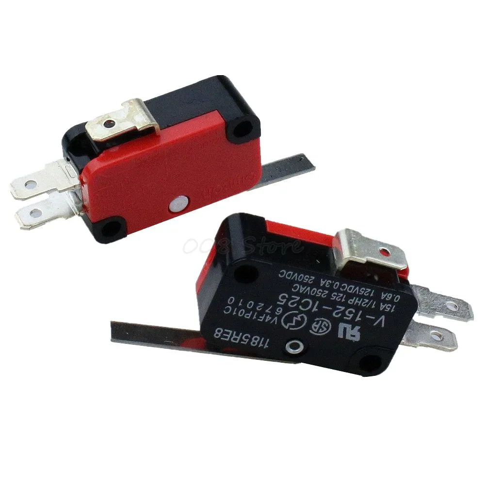 V 152 1C25 SPDT 1NO 1NC Pin Breve Rettilineo Cerniera Leva лимит микро перебоев|pz| |