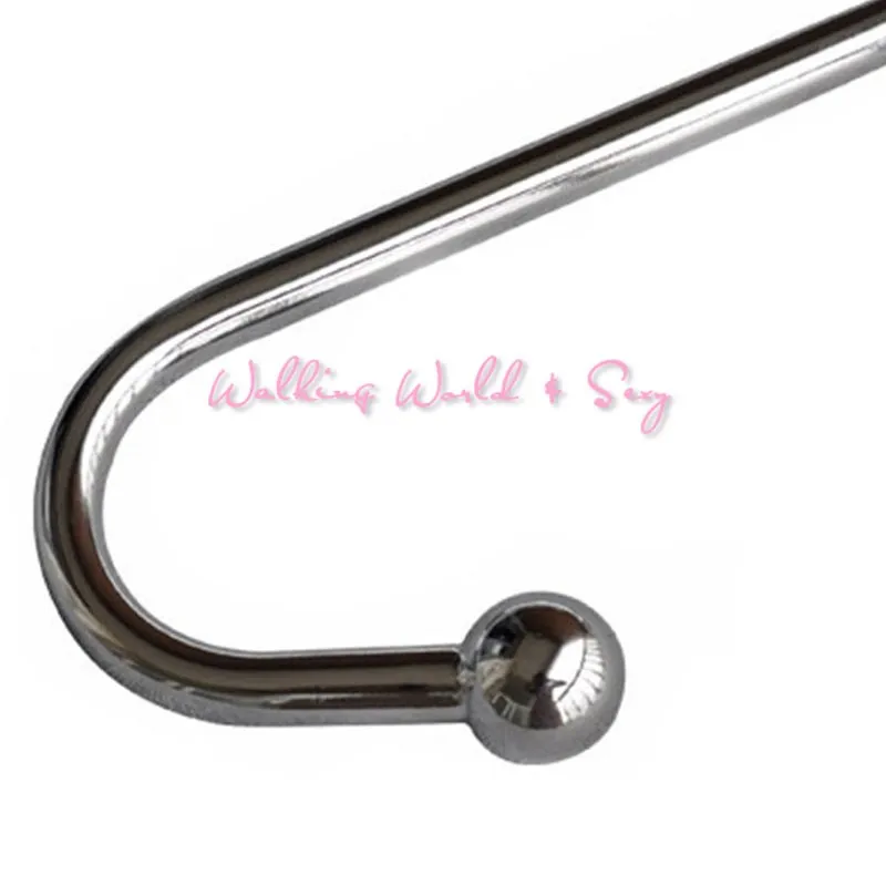 Stainless Steel Anal Sex Toys Anal Hook With Ball Hole Metal Anal Butt Plug Anus Dilator Adult Game Sex Products For Men Gay (3)