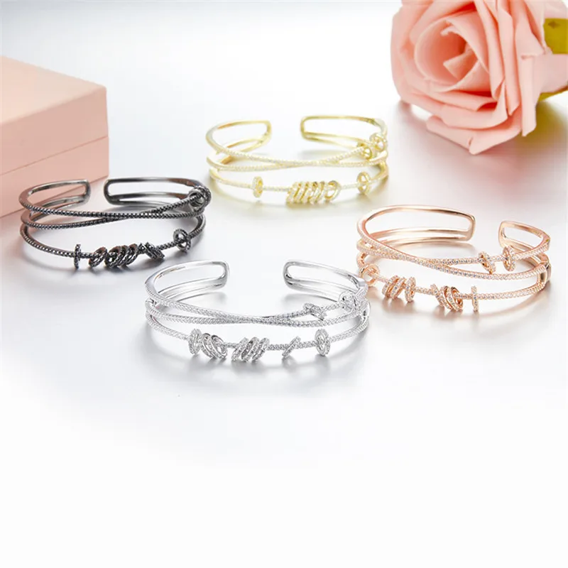 

Famous small circle rings spinner Bracelet Activity bead cuff Bangles MircoCubic Zircon 925 Sterling silver Bracelets pulseiras