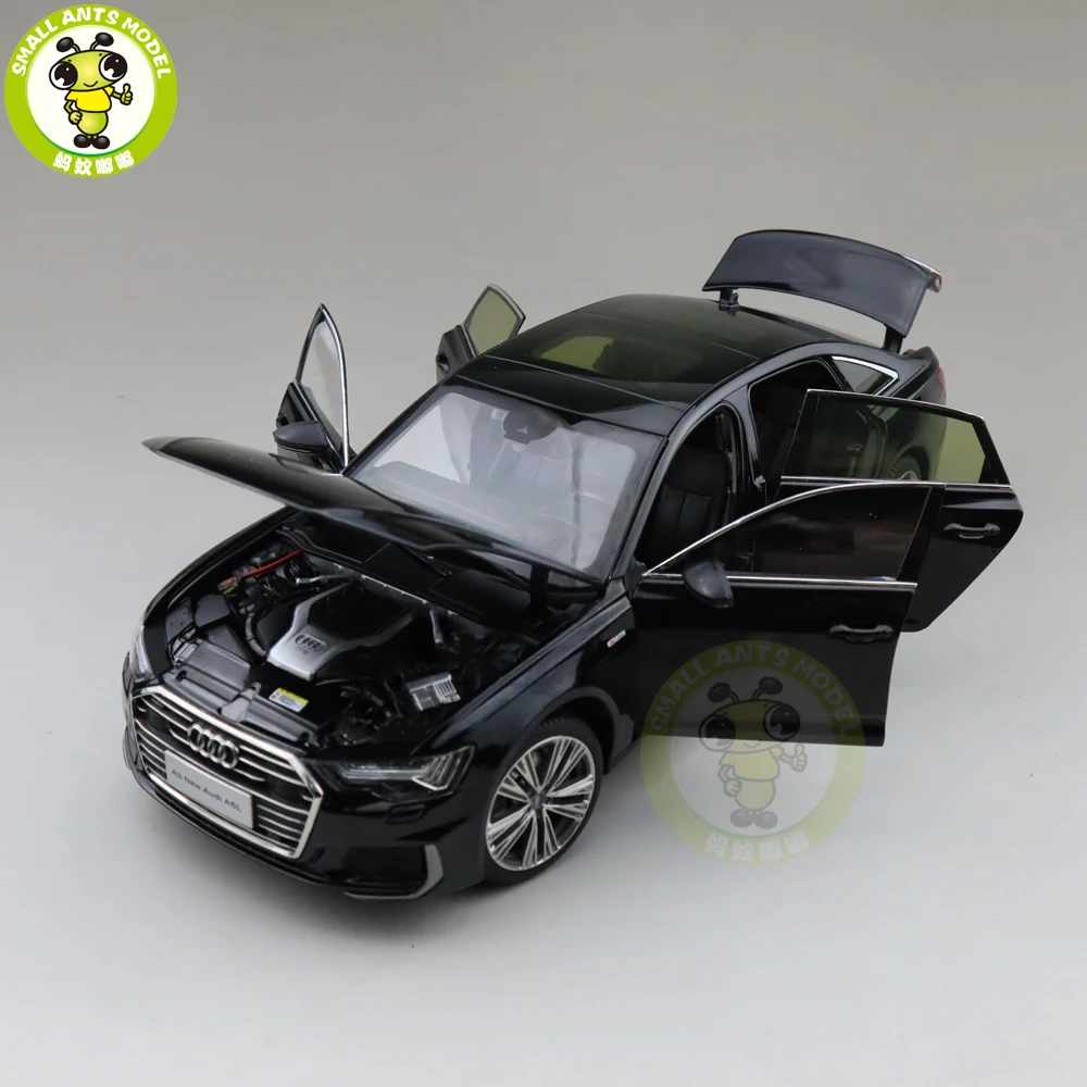 1/18 все новые Audi A6 A6L литая модель автомобиля игрушки для мальчиков и девочек Коллекция подарков