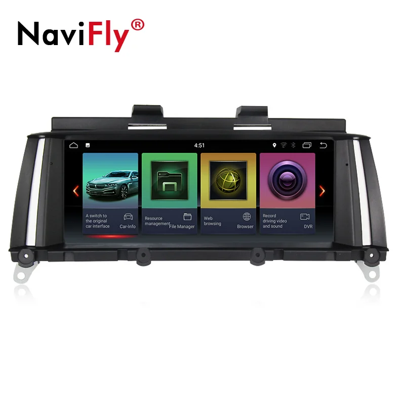 NaviFly ips 6 ядерный 4G+ 32G Android 9 Автомобильный gps мультимедийный плеер для BMW X3 F25 X4 F26 2011- оригинальная автомобильная CIC NBT система