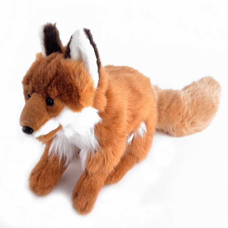 Plush Stuffed Animal Fox Standing Simulation Fox Toys Best