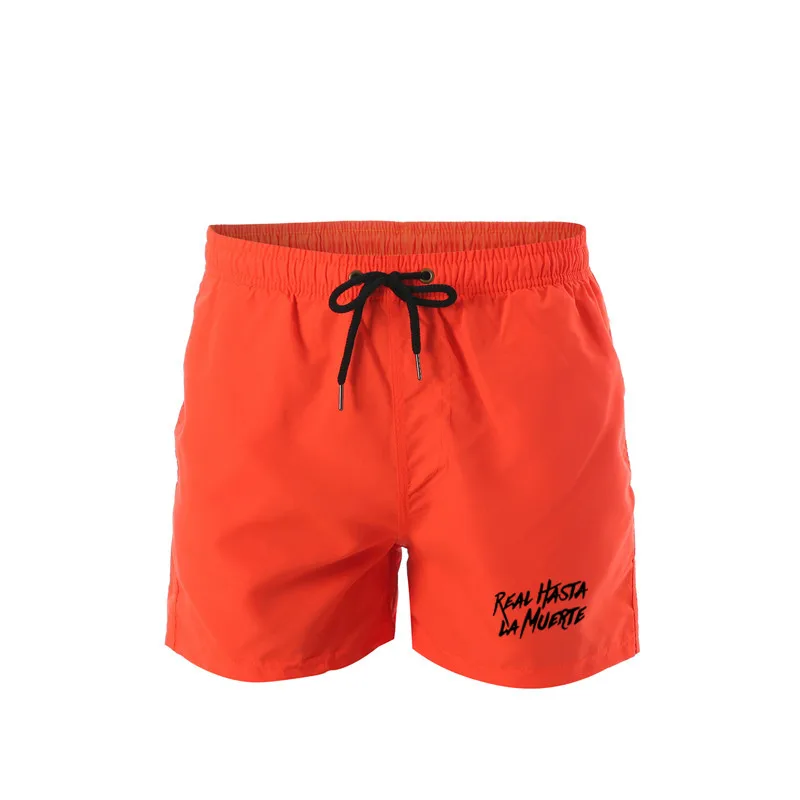 Летние пляжные шорты мужские плавки спортивные штаны для бега шорты быстросохнущие морской прибой мужские бордшорты
