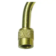 Шины для колес запчасти латунь пневматическая шина удлинитель клапана Автомобиль Грузовик Мотоцикл 135 градусов jun20