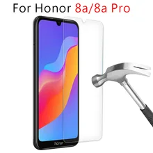 Защитное стекло для honor 8a pro, защита экрана из закаленного стекла для huawei honor8a 8 a a8 8apro honer, защитная пленка, чехол 6,09