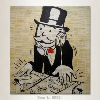 

Alec Graffiti pop art street art money art on canvas,Poster and Print,Wall pictures for living room Home Decor wall decoratior