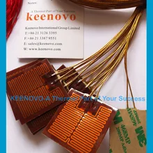 Изготовленный На Заказ полиимидный нагреватель, PI нагреватель, тонкий гибкий нагревательный элемент с клейкой подложкой, травленый нагревательный элемент из фольги