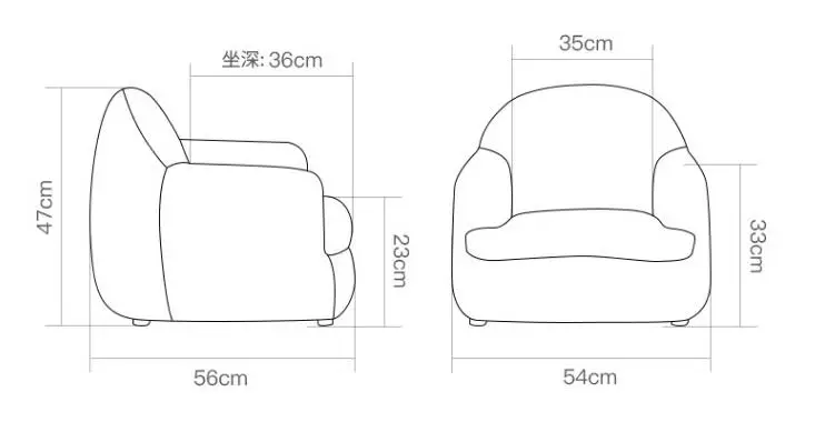 Детская диван диванчик стул принцесса девочка мальчик один маленький диван мультфильм стул моющиеся ленивый мини-диван-кресло