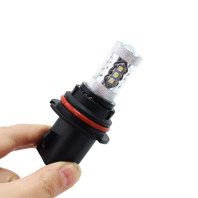 Cawanerl 2X9007 80 Вт светодиодсветодиодный Лампа 6000 лм Белый K 16 SMD Автомобильные