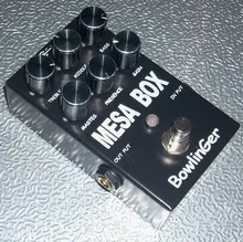 font b BowlinGer b font Distortion Guitar Pedal Mesa Box Electric Guitar Effects Free Shipping