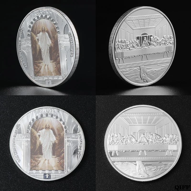 

Jesus Christ religion Commemorative Coin Collection Gift Souvenir Art Metal Antiqu Jun13