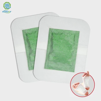 

KONGDY Brand 4 Pieces Green Tea Essential Oil Detox Foot Care Bamboo Vinegar Pads Improve Sleep Quality Beauty Slimming Patches