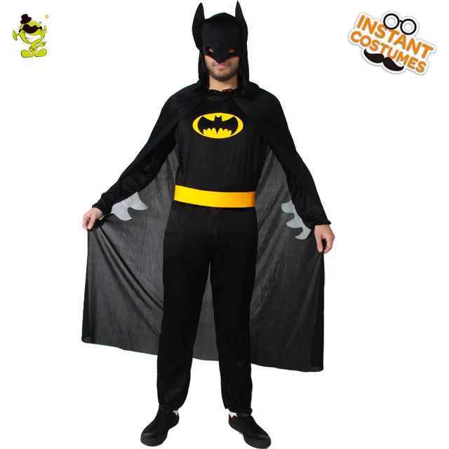 New Arrival Batman Costume Adults Deluxe Muscle Dark Knight Halloween