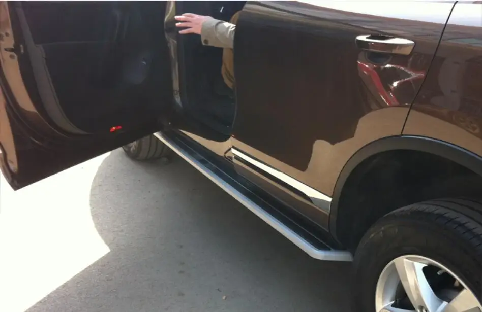 For Volkswagen Touareg 2011-2016 Running Boards Auto Side Step Bar Pedals High Quality Nerf Bars