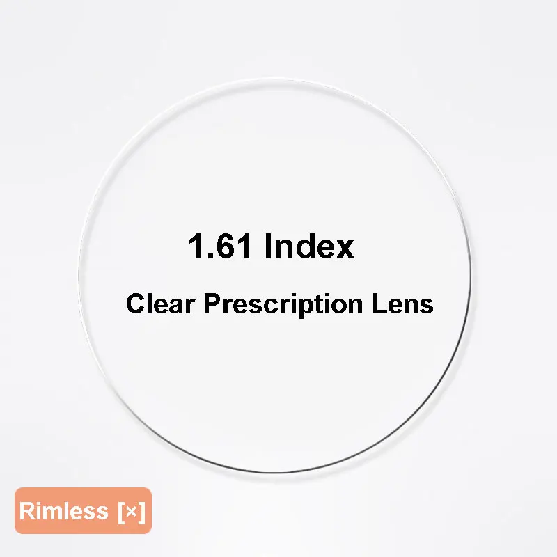 

1.61 High Index Anti-reflection Single Vision Lenses For Men Women Eyeglasses Clear Optical Prescription HMC EMI Aspheric Lenses