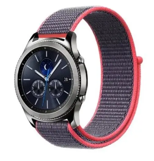 Ремешок для часов Samsung Galaxy 42 мм 46 active Gear sport s2 s3 браслет Neo Live zenwatch Ticwatch E 2 1 Pro